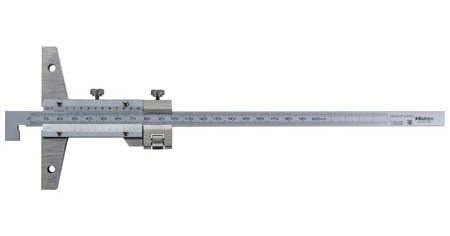 Mitutoyo Nóniuszos mélységmérő horgas véggel, finomállítóval, 0-150 mm, 0.02 mm (527-411) termék fő termékképe